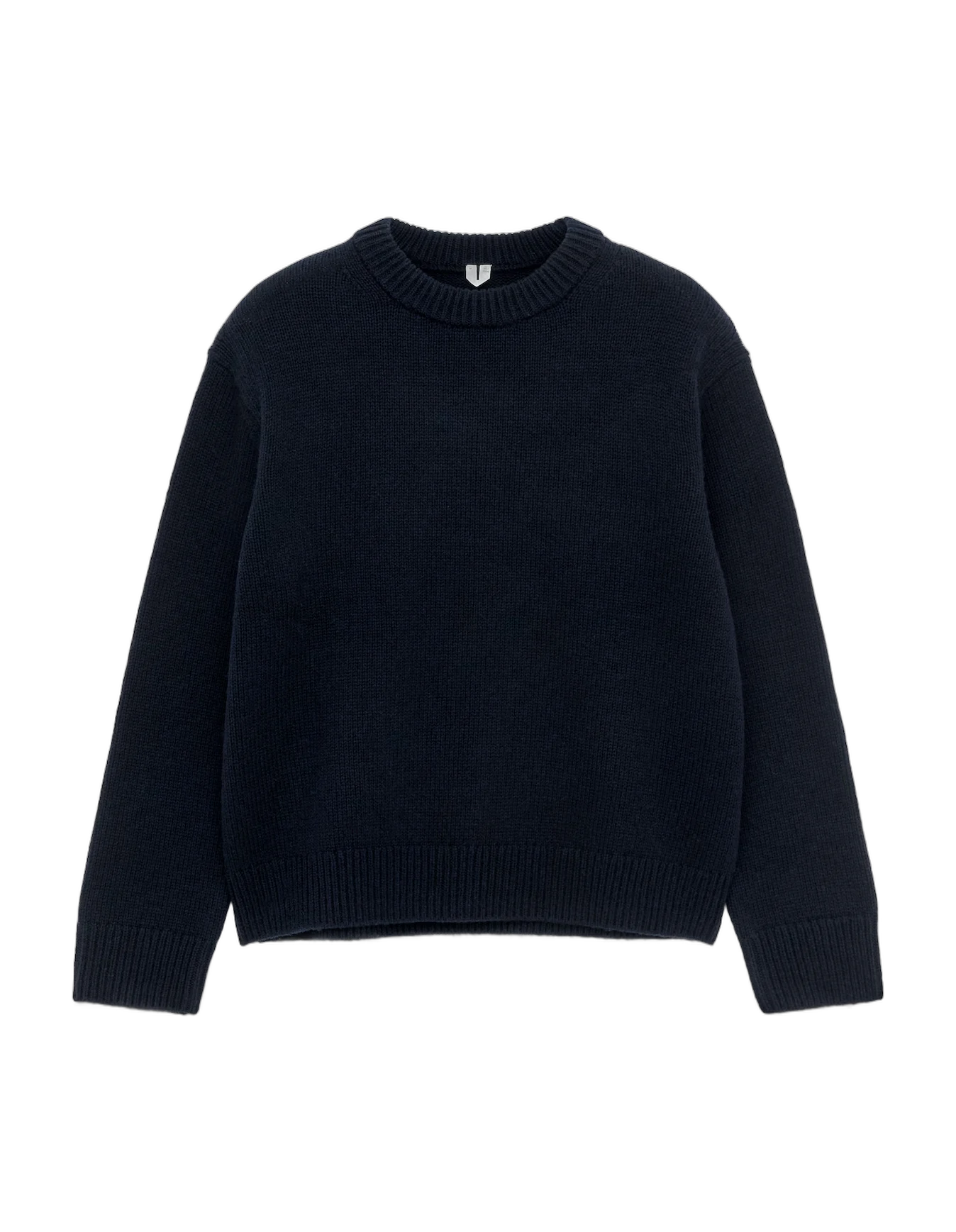 Heavy Knit-strik, mørkeblå fra ARKET