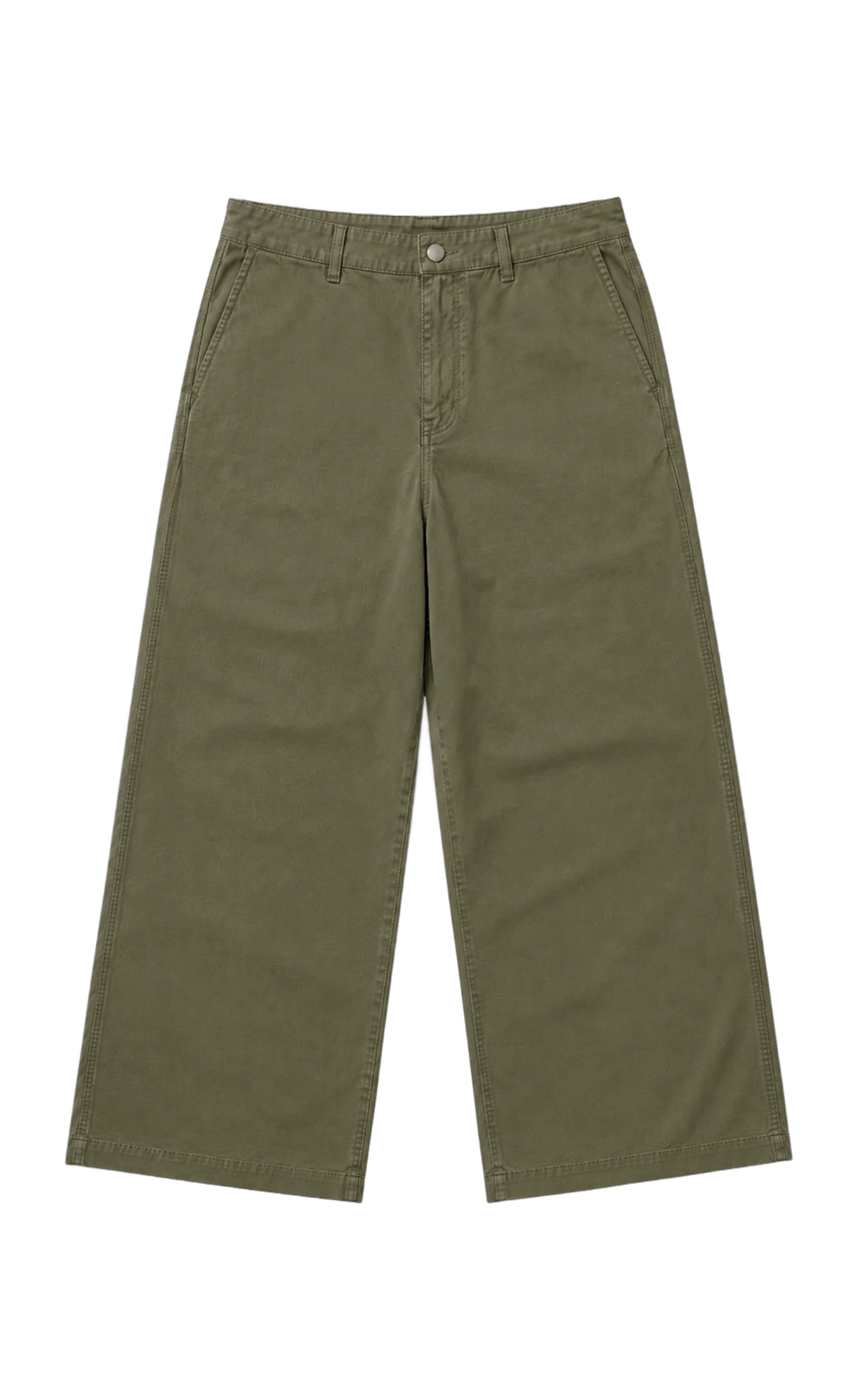 Wide leg Pant fra Fjord Garments i khaki