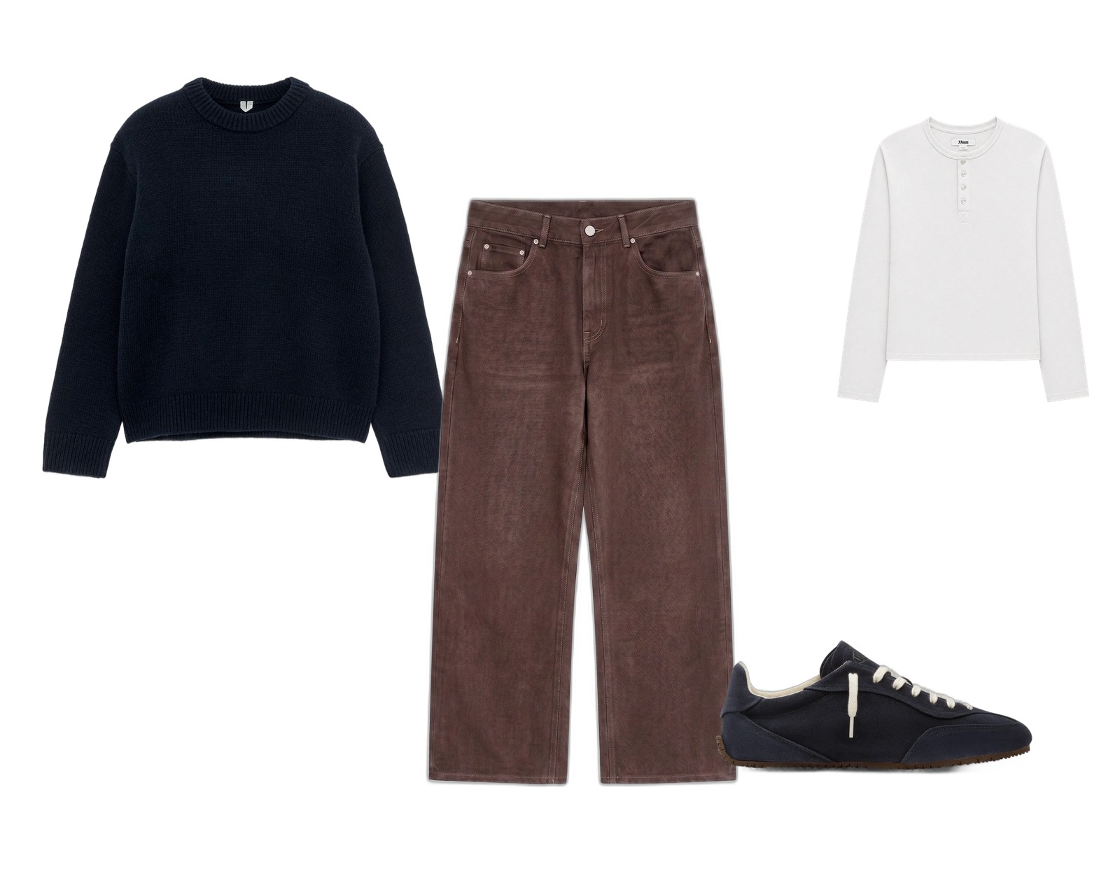 Navy / Mocha / Gum