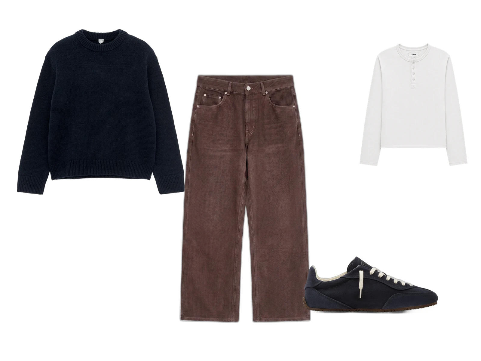 Navy / Mocha / Gum