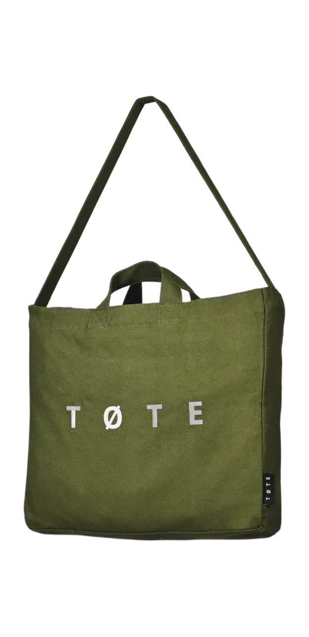 TØTE Taske, khaki grøn fra TØTE